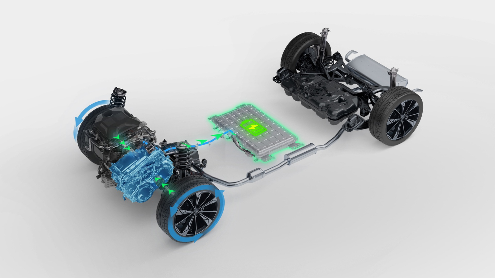 Plug-in Hybrid+: phân phối năng lượng và tách động cơ