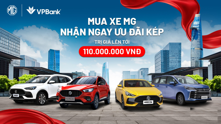Ưu đãi MG tháng 9/2026: bảng quyền lợi cho MG5, ZS, HS và G50